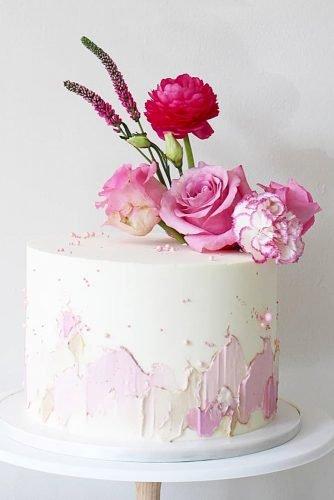 wedding cake 2019 small tender pinl cake soulcakeshop