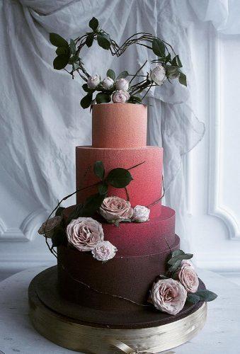 wedding cake 2019 dark ombre cake elena gnut cake