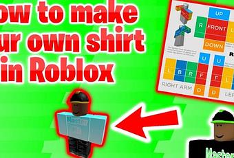 how to make a custom roblox shirt