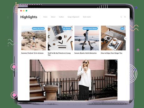 Highlight Blog News & Magazine Theme Review