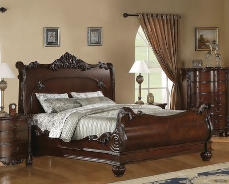 7 Of The Best Sleigh Beds to Buy in 2020 Roundhill Furniture Saillans Solid Wood Construction Bed