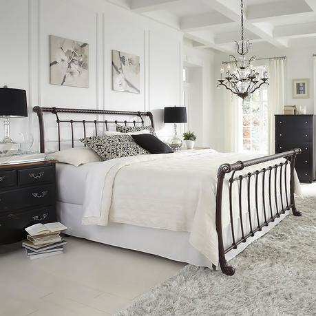 7 Of The Best Sleigh Beds to Buy in 2020 Fashion Bed Group Legion Complete Bed with Metal Sleigh Panels