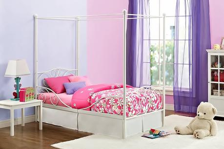 The Best Canopy Beds – Buyer’s Guide And Reviews DHP Canopy Bed with Sturdy Bed Frame