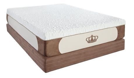 DynastyMattress High Density Open Cell CoolBreeze Gel Memory Foam Mattress