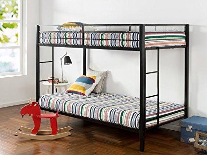 The Best Bunk Beds – Top Picks and Buyers Guide Zinus Easy Assembly Quick Lock Twin over Twin Metal Bunk Bed