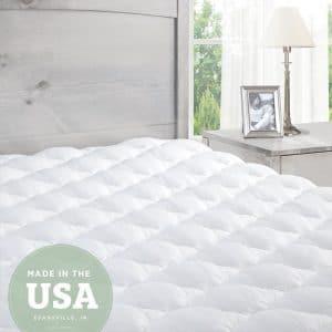 ExceptionalSheets Pillowtop Mattress Pad with Fitted Skirt