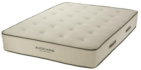 construction of avocado green mattress