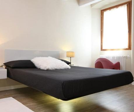 luxury expensive mattress and floating bed