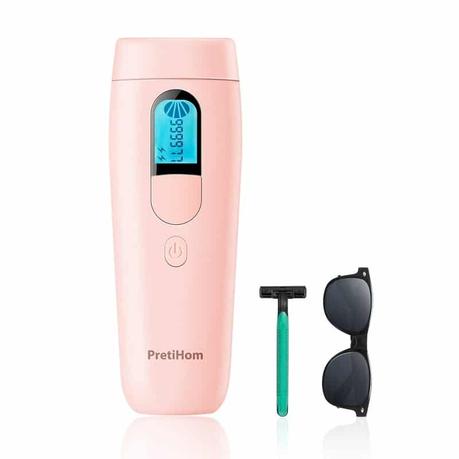 PretiHom IPL Hair Removal- Permanent Hair Removal for Women and Man