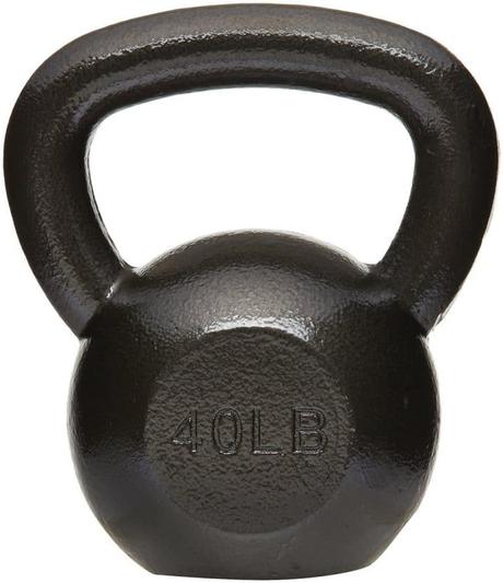 AmazonBasics Cast Iron Kettlebells