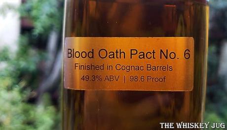 Blood Oath Pact 6 Label