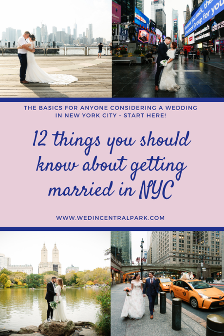 12 things to know about getting married in New York City