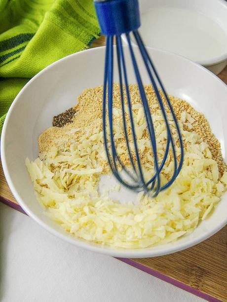 Courgette Chips with Parmesan – Baked and Crispy