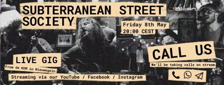 Subterranean Street Society: live stream concert