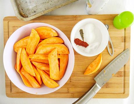 Air Fried Sweet Potato Fries