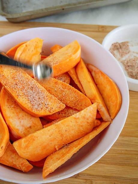 Air Fried Sweet Potato Fries