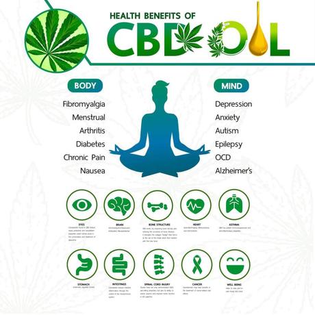6 Benefits of CBD Oil: Anxiety, Pain Relief  & CBD oil side effects