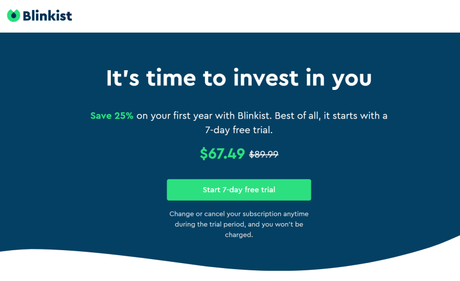 Blinkist Review 2020: Should You Buy ? Discount Coupon (Get Upto 25% OFF)