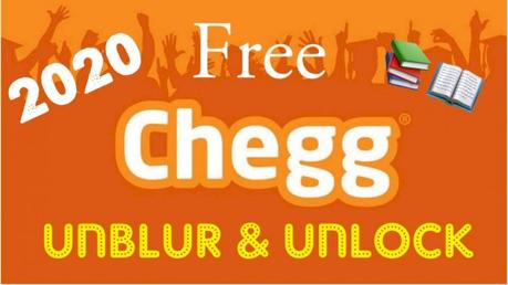 How To Get Chegg Answers For Free - Unblur Chegg Answers (2020)