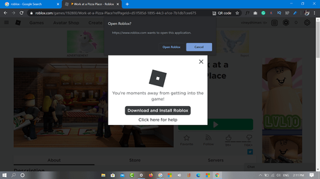How To Stop Open Roblox Dialog To Appear In Chrome Again And - windows 10 client for roblox