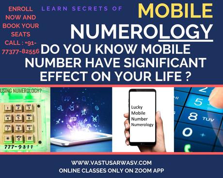Mobile Numerology Course – 11 May 2020