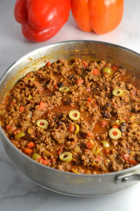 Cuban-Style Picadillo (Stewed Ground Beef)