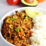 Cuban-Style Picadillo (Stewed Ground Beef)