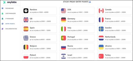 oxylabs proxy entry points