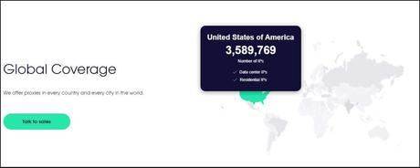 Oxylabs Global coverage