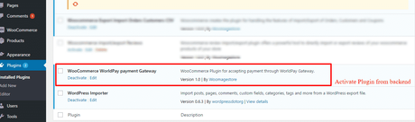 WorldPay Payment Gateway Plugin