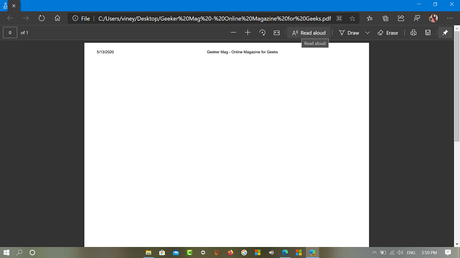 How to Enable Read Aloud for PDF Files in Microsoft Edge How to Enable Read Aloud for PDF Files in Microsoft Edge