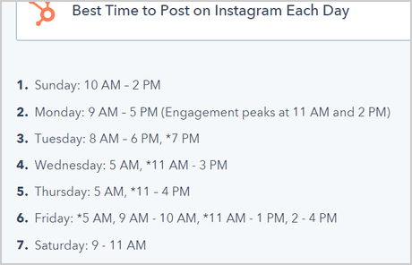 How to Schedule Instagram Posts & Benefits of Doing in 2020 best time to post on Instagram each day