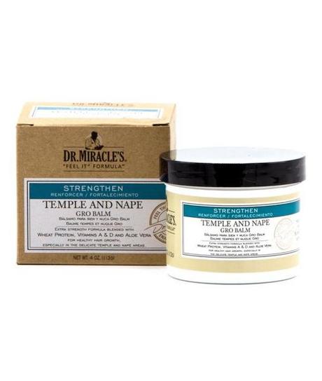 Best Hair Growth Balm For African Hair Dr Miracles Temple And Nape Grow Balm 4oz