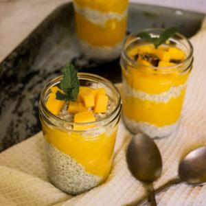 Mango Chia Pudding