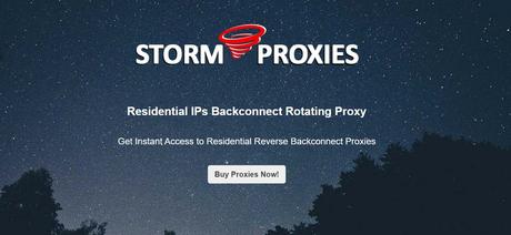 StormProxies overview