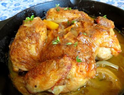 Ina's Skillet Roasted Lemon Chicken