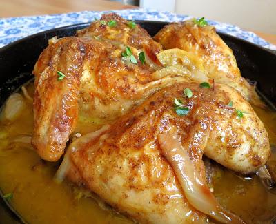 Ina's Skillet Roasted Lemon Chicken