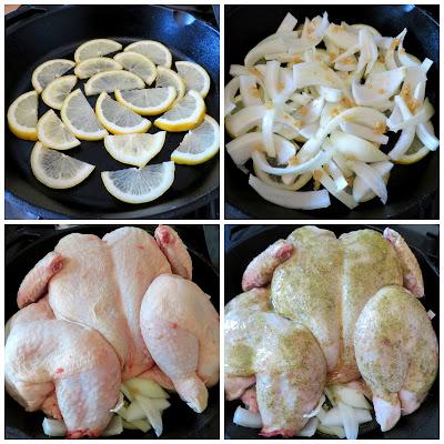 Ina's Skillet Roasted Lemon Chicken