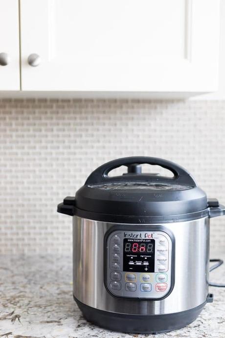 instant pot on counter
