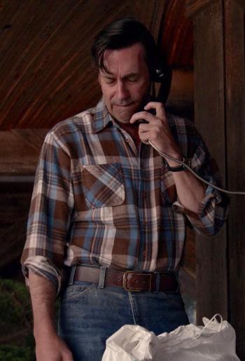 Mad Men, 1970 Style – Don’s Finale Flannel Mad Men, 1970 Style – Don’s Finale Flannel