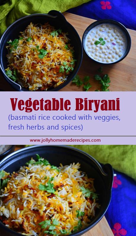 easy veg biryani recipe