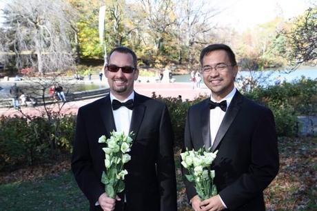 Kelvin and Francis’ November Wedding on Bethesda Terrace