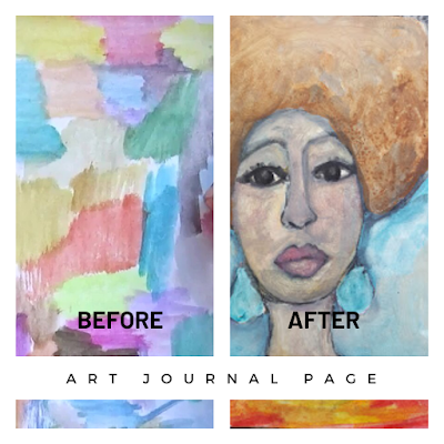 Art Journalling Pages - Just Start