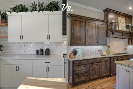 Modern vs Traditional Kitchen Cabinets