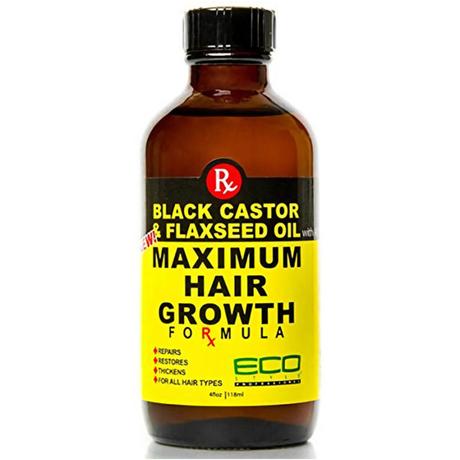 Is Flaxseed Oil For Hair Growth Really Work? Black Castor & Flaxseed Oil Maximum Hair Growth Formula 118ml