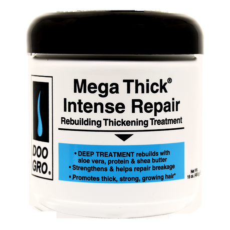 Does Doo Gro Mega Thick Intense Repair Treatment Work? Doo Gro Mega Thick Intense Repair 16oz