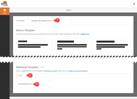 WPForms File Upload Form