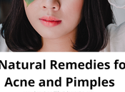 Natural Remedies Acne Pimples