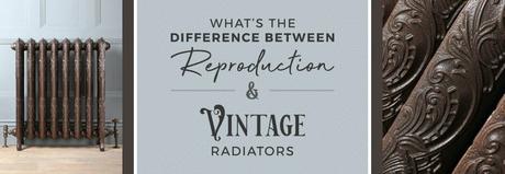 difference in reproduction and vintage rad banner