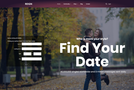 WordPress Dating Themes